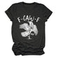 🔥LAST DAY 50% OFF ✨Humorous Crow Graphic T-Shirt – Say It With a Caw!