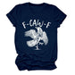 🔥LAST DAY 50% OFF ✨Humorous Crow Graphic T-Shirt – Say It With a Caw!
