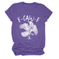 🔥LAST DAY 50% OFF ✨Humorous Crow Graphic T-Shirt – Say It With a Caw!
