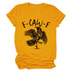 🔥LAST DAY 50% OFF ✨Humorous Crow Graphic T-Shirt – Say It With a Caw!