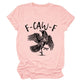 🔥LAST DAY 50% OFF ✨Humorous Crow Graphic T-Shirt – Say It With a Caw!