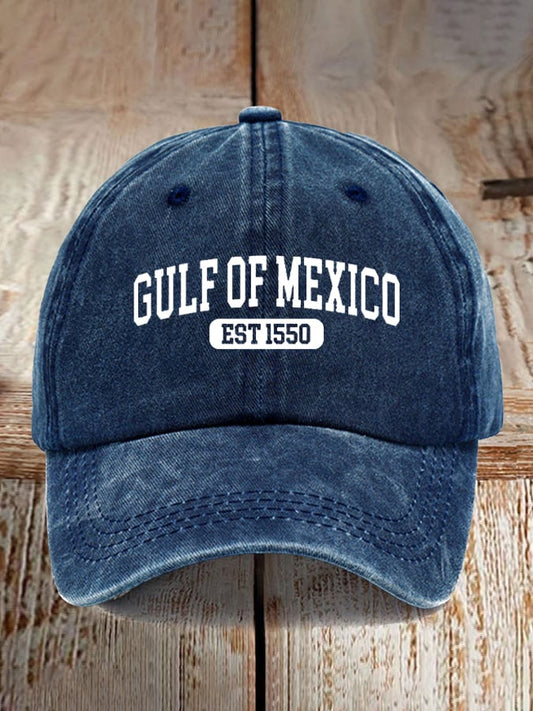 🔥HOT SALE 49% OFF🔥Gulf Of Mexico Printed Casual Baseball Cap🧢